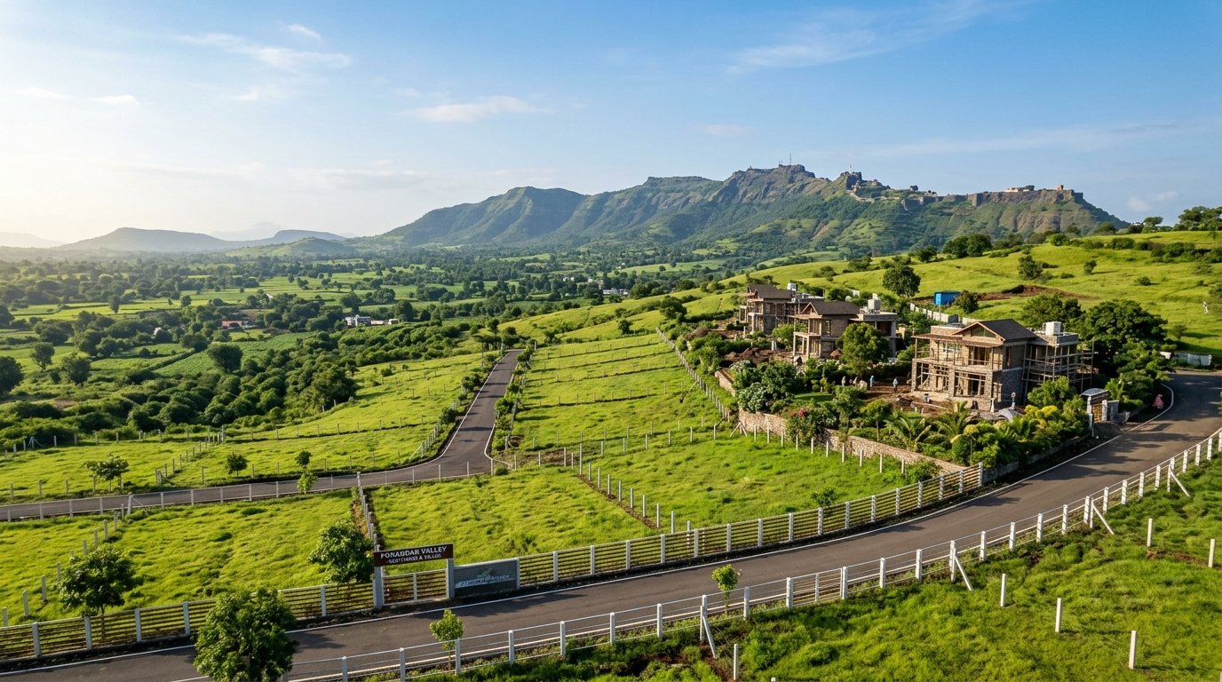 Land at New Purandar Valley